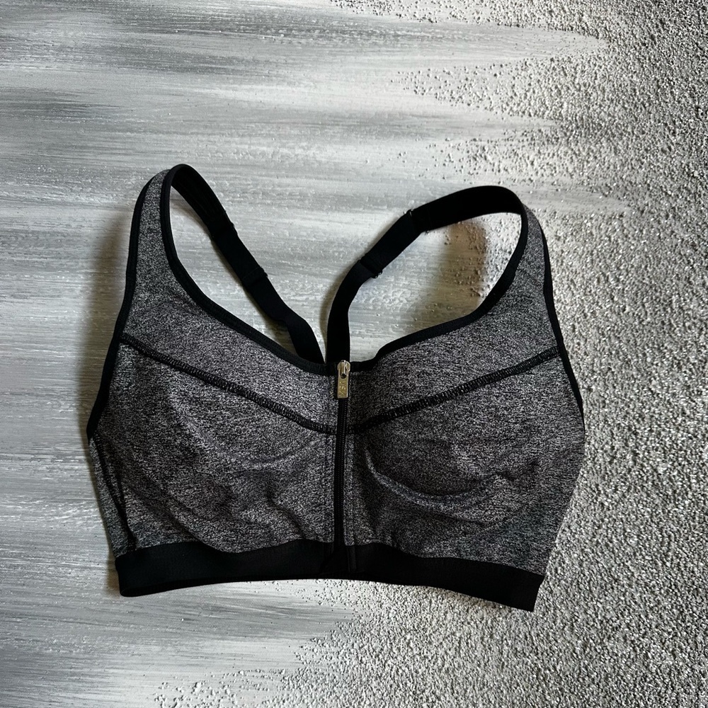 Victoria's Secret Charcoal and Black Sports Bra